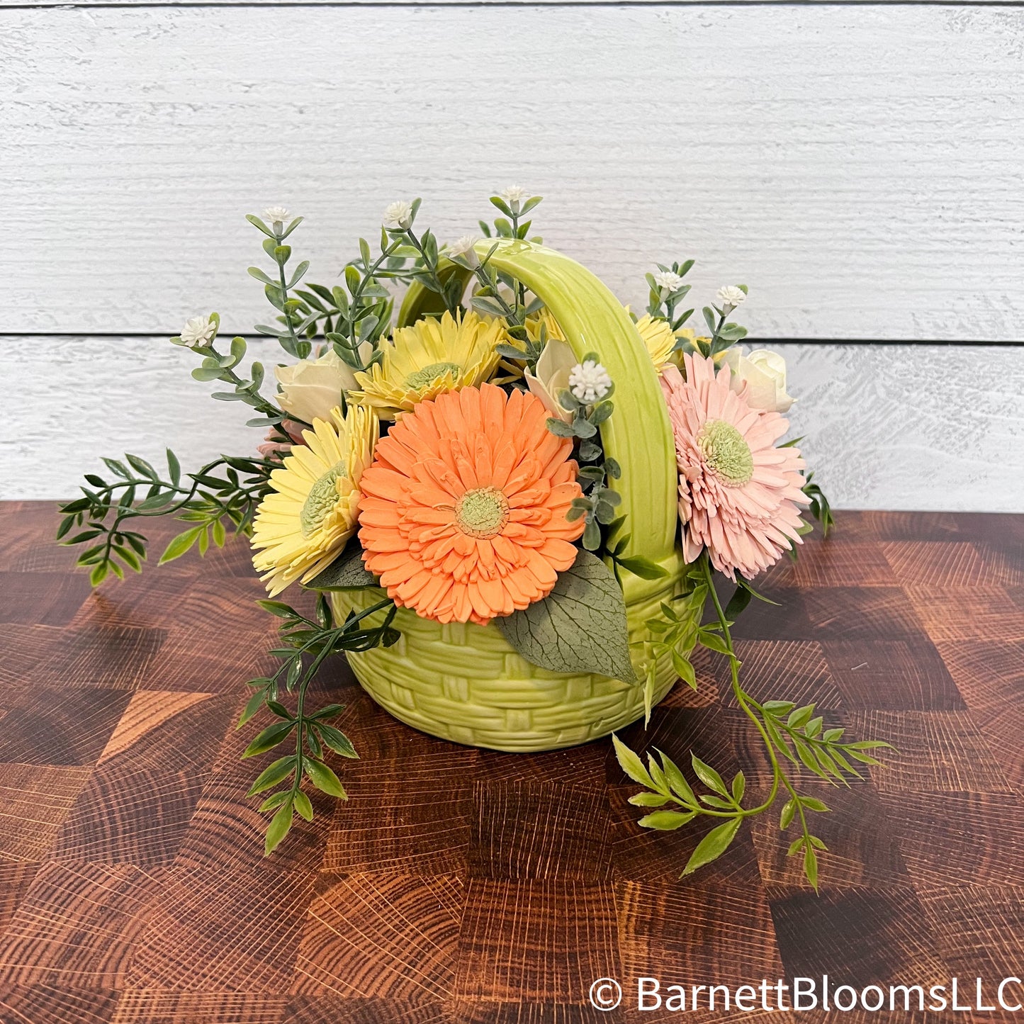 Spring Daisy Basket