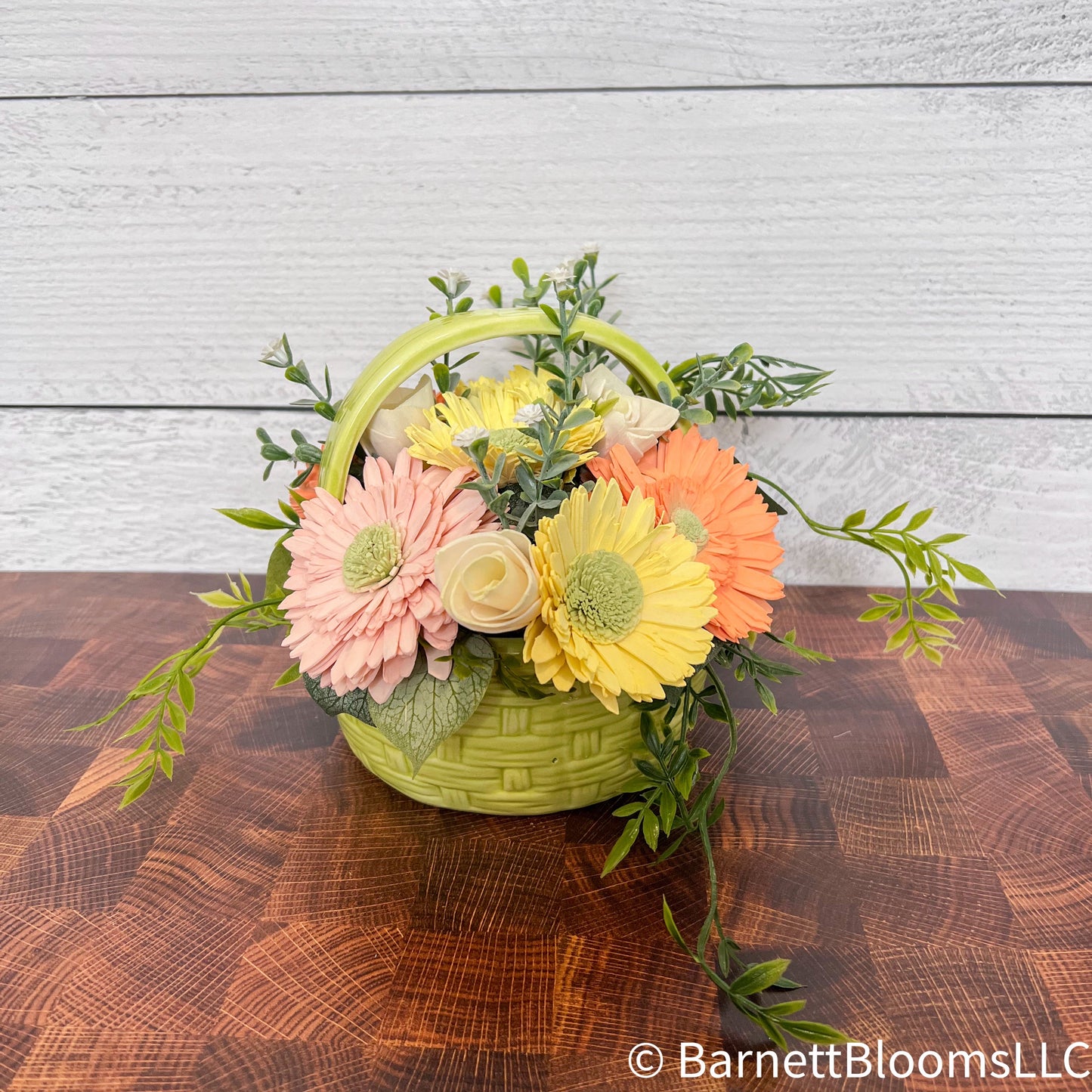 Spring Daisy Basket